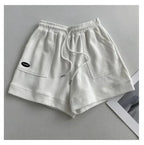 Women’s Drawstring Wide Leg Shorts – Comfortable Casual Summer-HighTouch