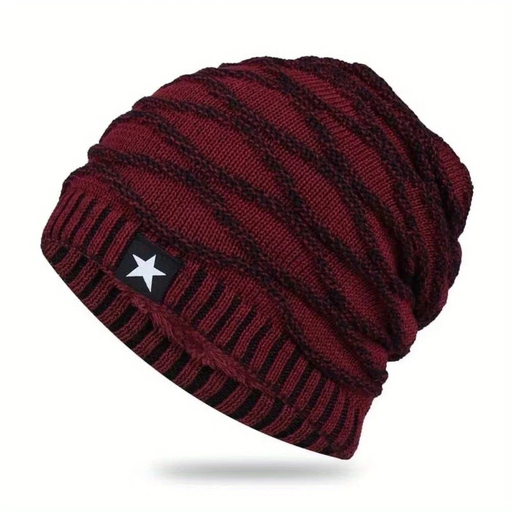 Fur-Lined Slouchy Winter Beanie Unisex-HighTouch