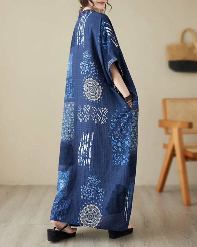Bohemian Ethnic Summer Dress – Vintage Loose Streetwear