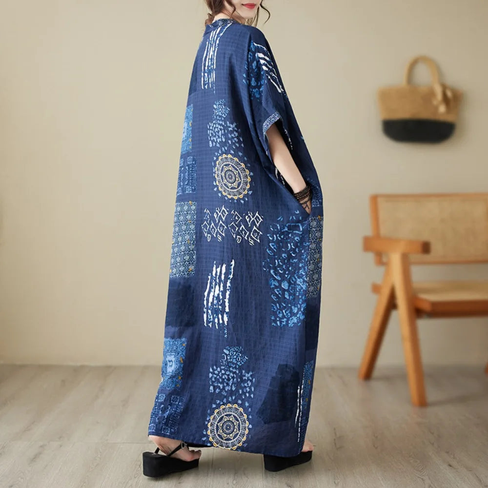 Bohemian Ethnic Summer Dress – Vintage Loose Streetwear
