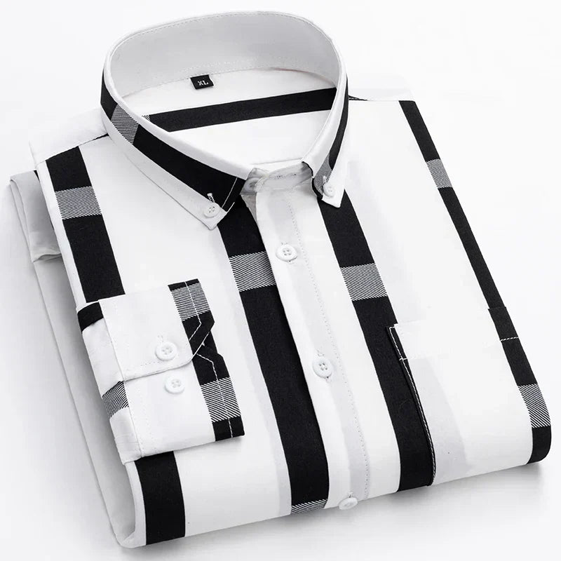Simon's | Stylish Cotton Shirt