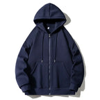 Big & Tall Zip-Up Hoodie Men-HighTouch