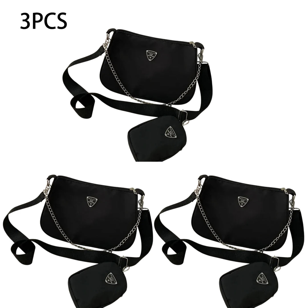 Women’s Lightweight Fabric Crossbody Bag – Stylish & Practical-HighTouch