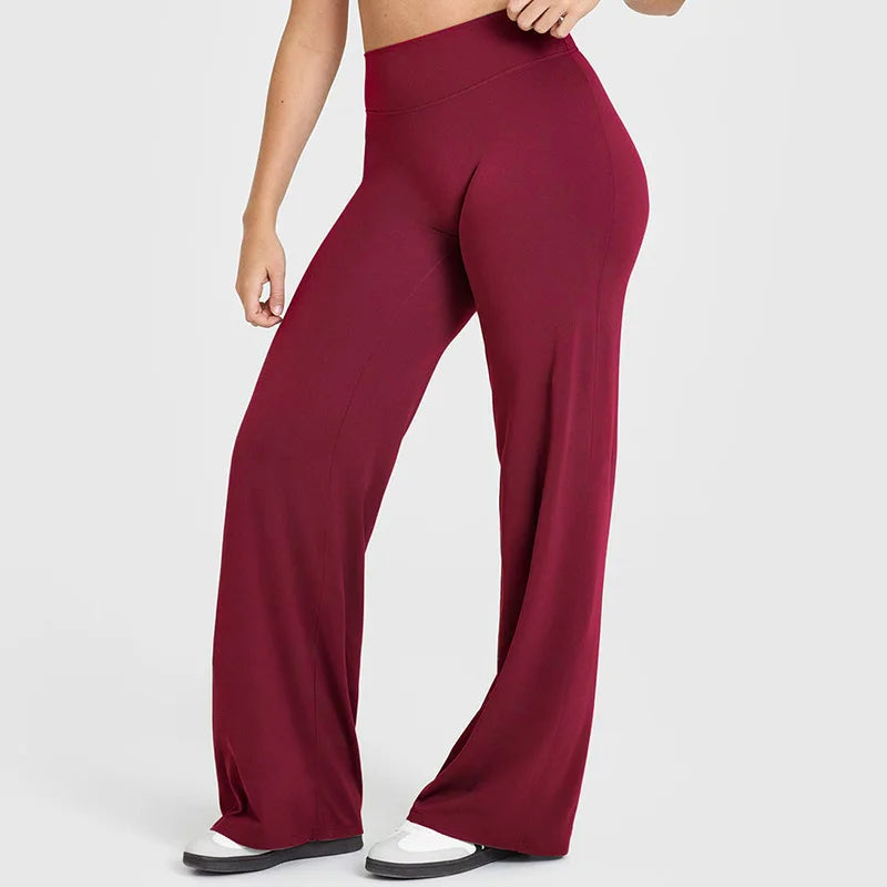 Ultra-Soft Butter Straight-Leg Yoga Pants Women-HighTouch