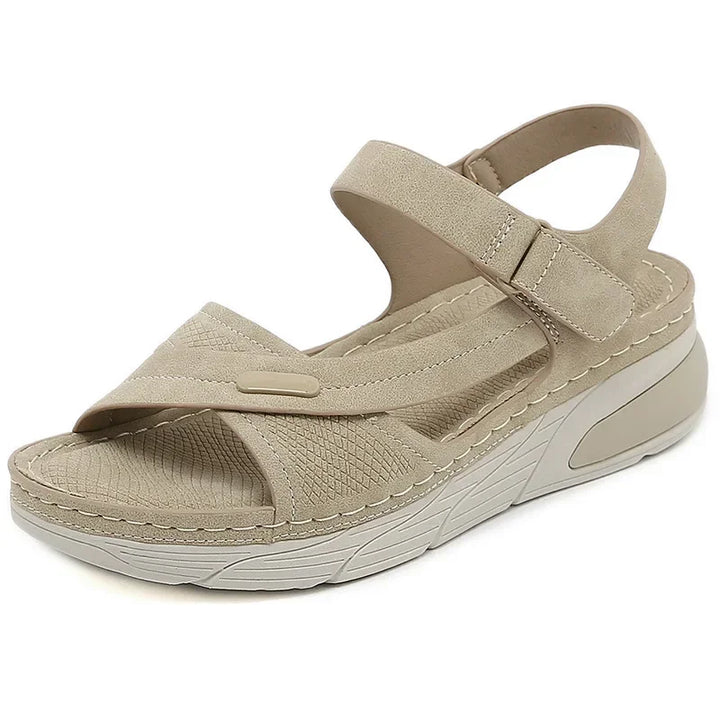 Slip-On Wedge Comfort Sandals Women-HighTouch