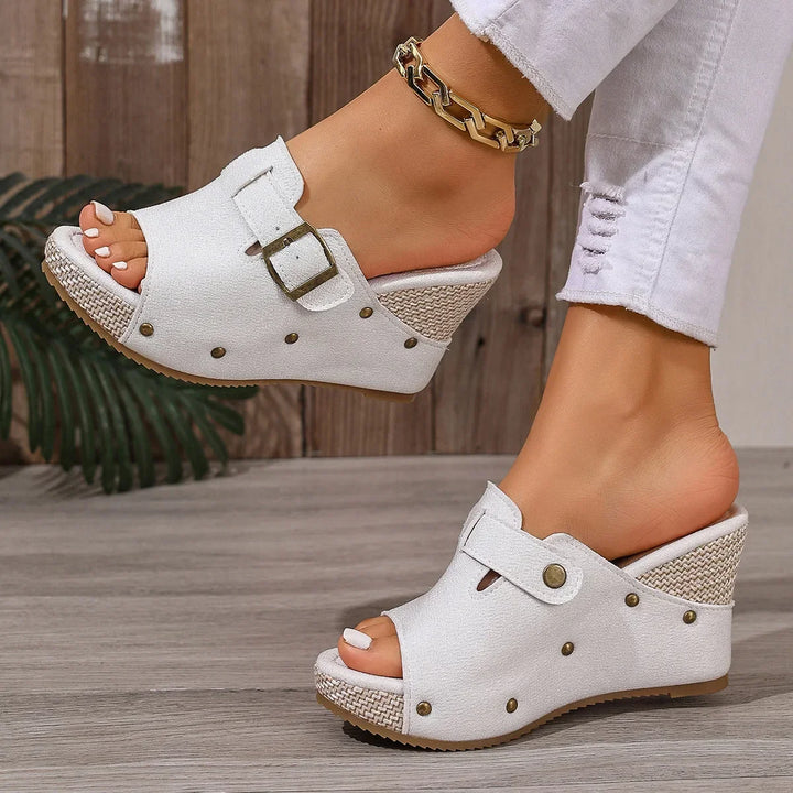 Women's Espadrille Wedge Sandals Platform Summer Shoes
