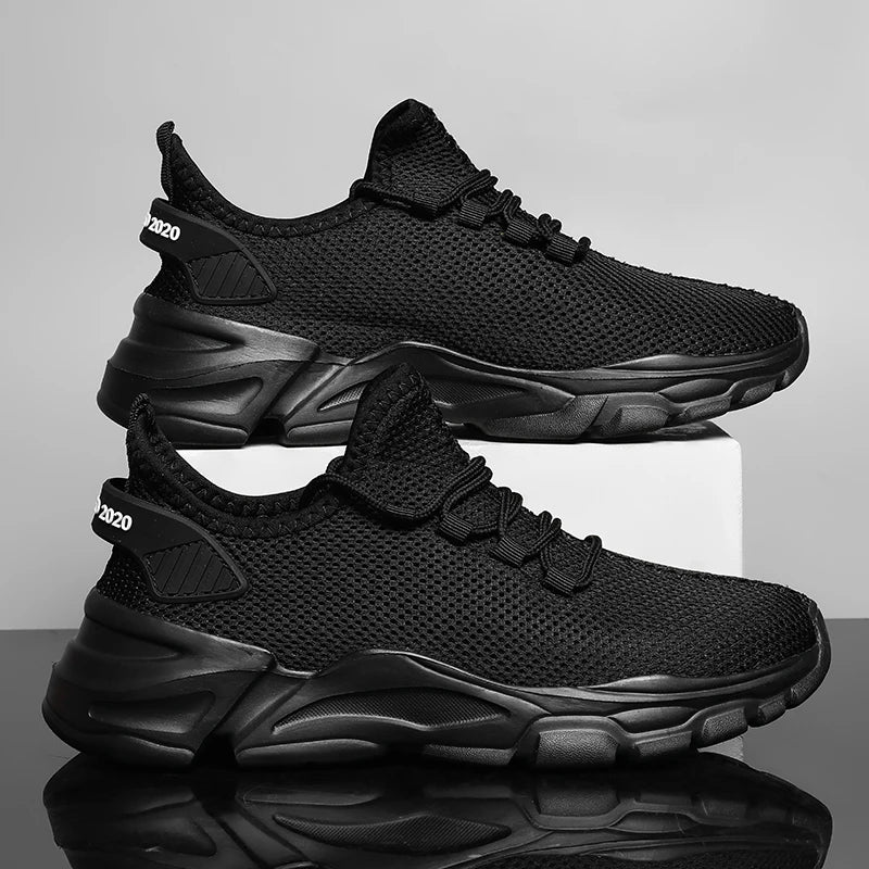 Men’s Lightweight Breathable Running Shoes-HighTouch