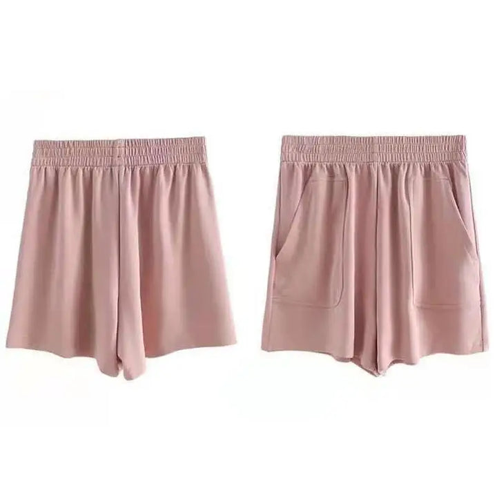 Breezy Wide-Leg High-Waist Shorts – Ultimate Comfort & Style-HighTouch