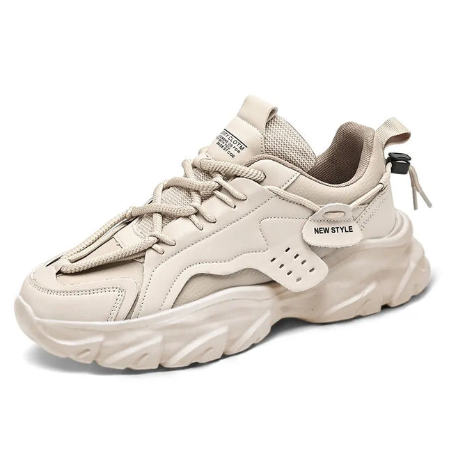 Men’s Breathable Thick-Soled Casual Sneakers