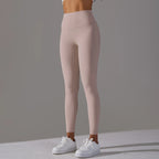 High-Wais Leggings – Buttery-Soft, Sweat-Wicking, with Hidden Pocket-HighTouch