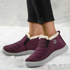 Waterproof Low‑Top Hiking Shoes for Women – Non‑Slip Warm Snow Boots