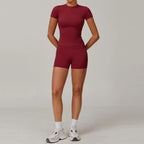 Women High Waist Yoga Set 2 Piece Fitness Gym Wear-HighTouch