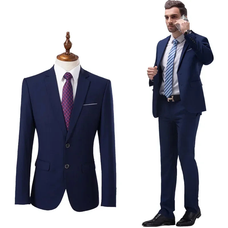 Men’s Casual Blazer - For Work & Wedding-HighTouch
