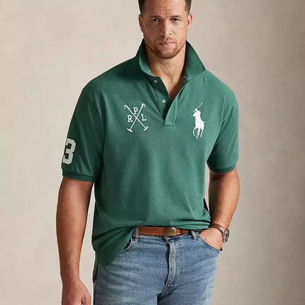 Polo Ralph Lauren | Men's Big & Tall Big Pony Mesh Polo Shirt