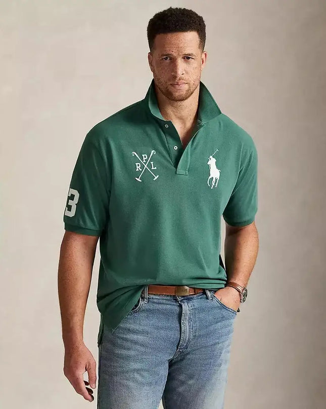 Polo Ralph Lauren | Men's Big & Tall Big Pony Mesh Polo Shirt