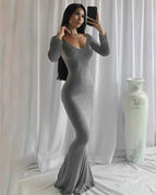 Grey-Long Sleeve