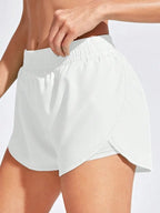 High-Waist Yoga Workout Shorts – Stretch Fitness Activewear for Women-HighTouch