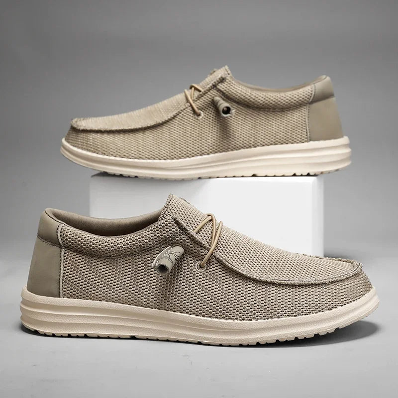 Kerel Canvas Alpargatas – Lightweight Slip-On Loafers for Men, Easy Summer Style