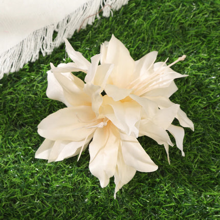 AWAYTR Bohemian Hawaiian Flower Hair Clip – Romantic Side Bash Clip for Women & Girls