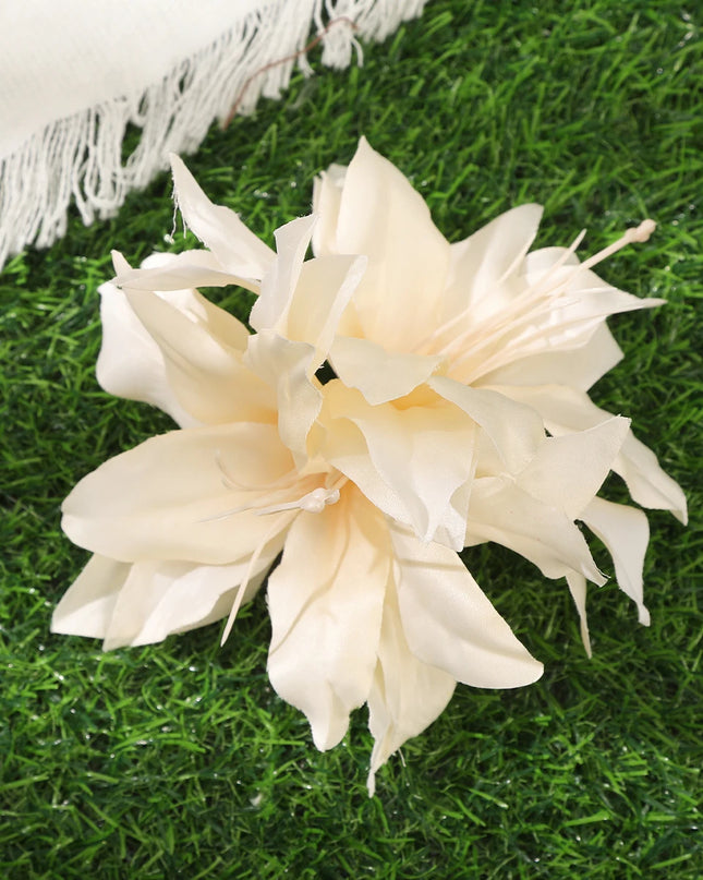 AWAYTR Bohemian Hawaiian Flower Hair Clip – Romantic Side Bash Clip for Women & Girls