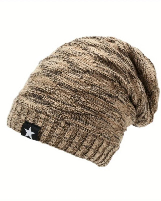 Fur-Lined Slouchy Winter Beanie Unisex