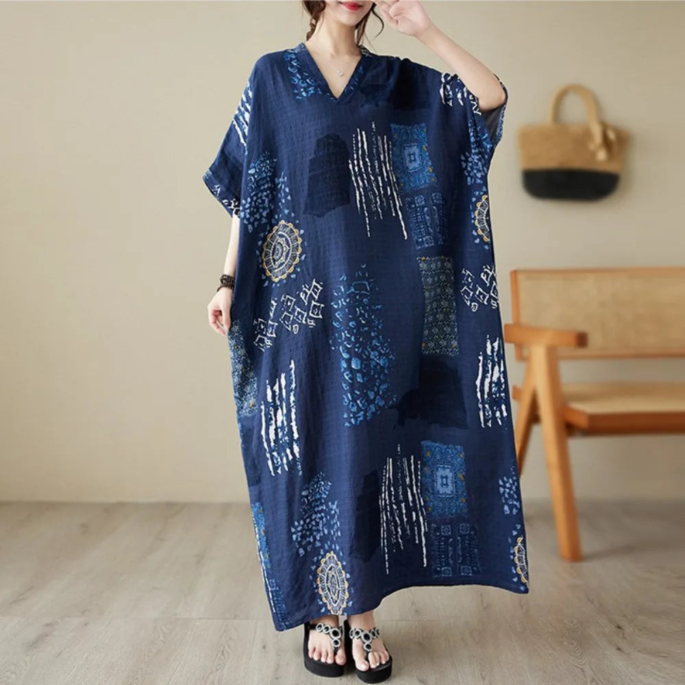Bohemian Ethnic Summer Dress – Vintage Loose Streetwear