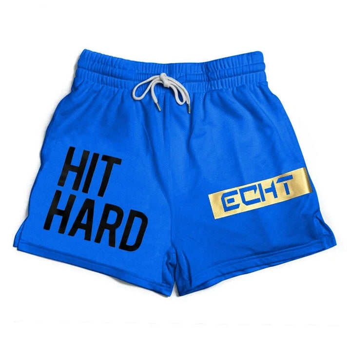 Men’s Mesh Quick-Dry Sports Shorts – Lightweight Breathable Gym, Running & Beach Wear-HighTouch