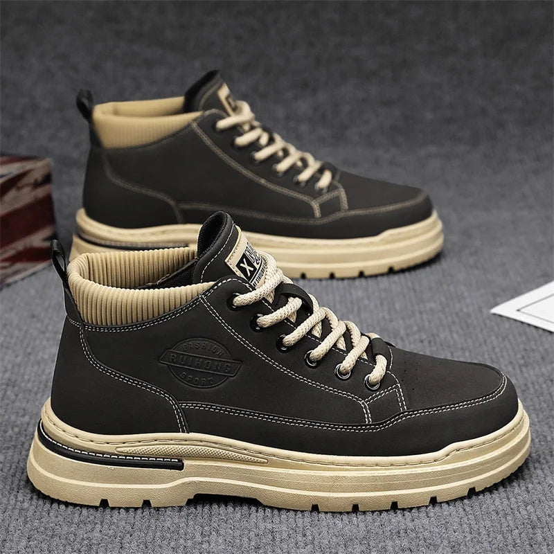 Men’s High-Top Anti-Slip Casual Boots