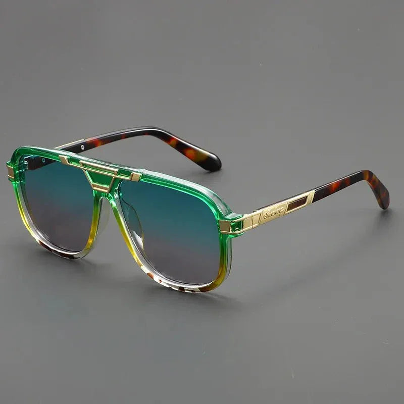 Unisex UV400 Square Sunglasses – Gradient Lenses