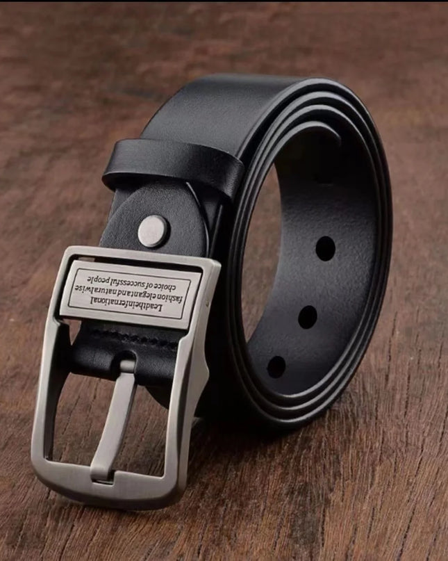 Luxury Cowhide Leather Belt for Men