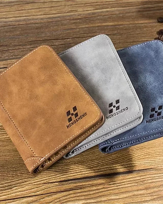Slim Cowhide Billfold Wallet