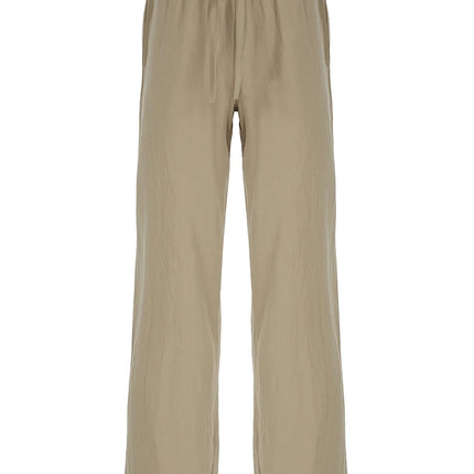 Sweetown Boho Straight‑Leg Pants – High‑Waist Loose Linen‑Blend Trousers with Pockets