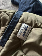 Retro Thick Cotton Stand-Collar Jacket Men-HighTouch