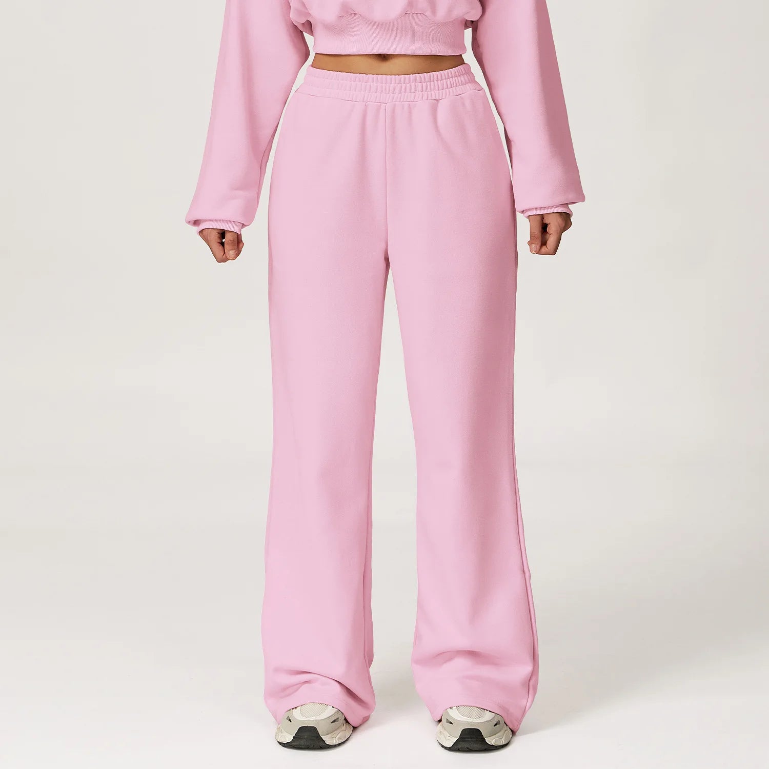 High-Waisted Wide-Leg Yoga & Gym Flared Trousers for Women