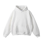 Unisex Fleece Hoodie Crew Neck Casual Pullover Sweatshirt-HighTouch