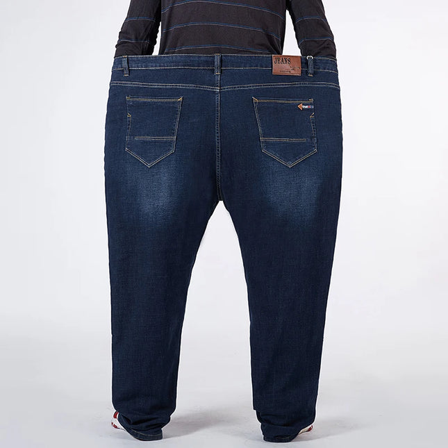 Premium Stretch Straight-Leg Jeans for Men