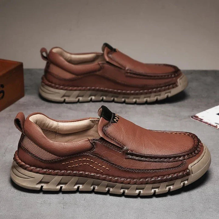 Men's Jetta Leather Loafers – Orthopedic Cushioned Shoes