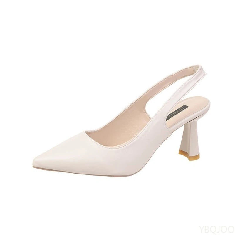 Pointed Toe High Heeled Sandals Women