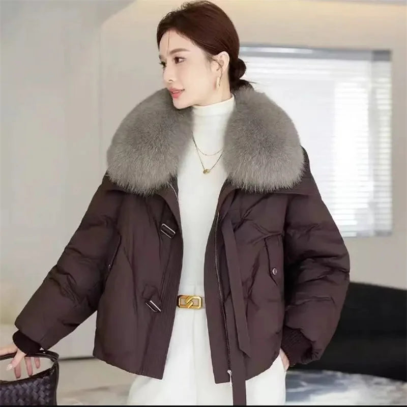 Women’s Fur Collar Winter Jacket