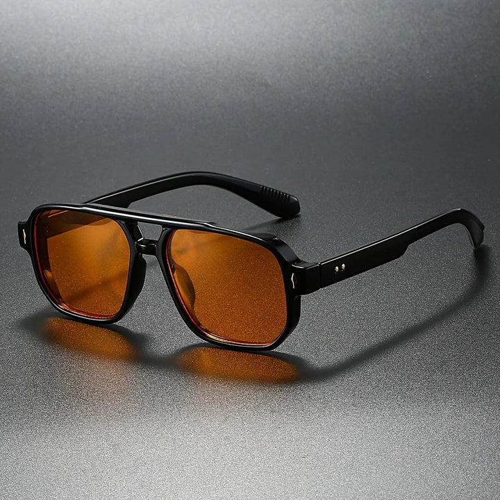 Unisex UV400 Clubmaster Sunglasses – Gradient Lenses