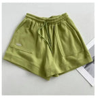 Women’s Drawstring Wide Leg Shorts – Comfortable Casual Summer-HighTouch