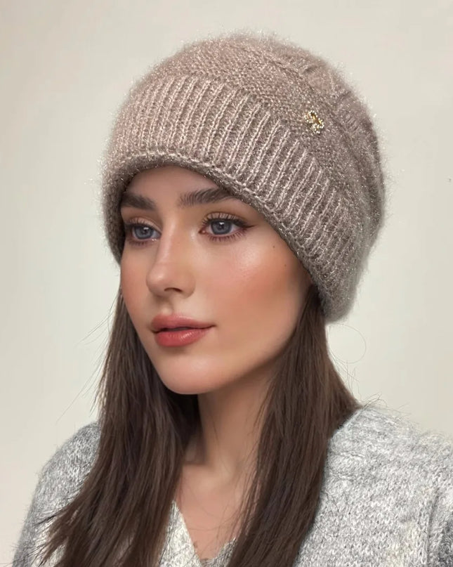 Double‑Layer Knitted Winter Hat