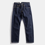 Heavy-weight Original Colour “Red Ear” Straight-Leg Jeans-HighTouch