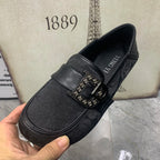Women’s Retro Mule Loafers-HighTouch