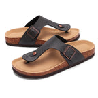 Crestar Cork Suede Mules – Elegant Arch Support & All-Day Comfort-HighTouch
