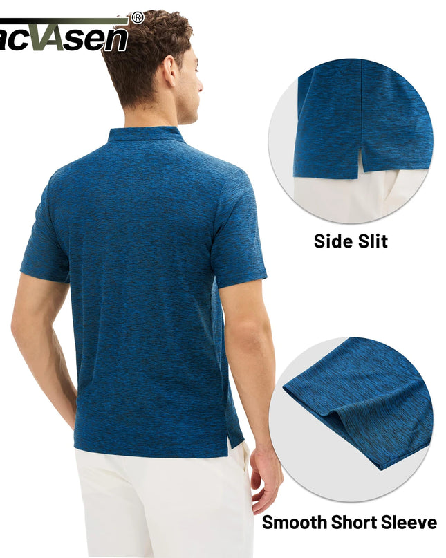 TACVASEN | Men’s Summer Casual Polo Shirt