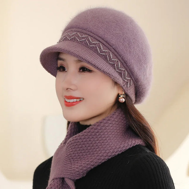 Double-Layer Winter Baseball Beanie
