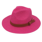 Breathable Straw Panama Sun Hat-HighTouch