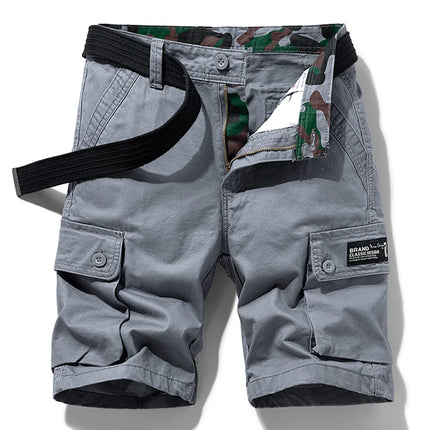 Men’s Cotton Cargo Shorts – Breezy Bermuda Jogger with Utility Pockets