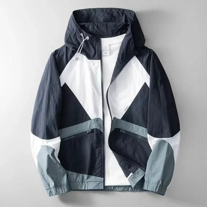 Men’s Ice-Silk Sunscreen Hooded Jacket – Lightweight Cool Spring/Summer Outerwear-HighTouch